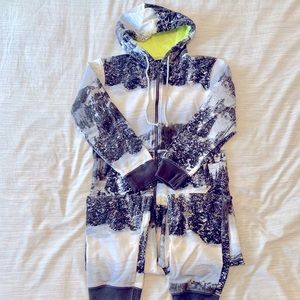 American Eagle Hooded Onesie